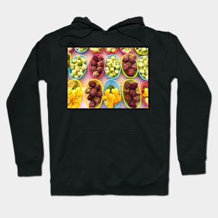 Veggies in Baskets 1 Hoodie